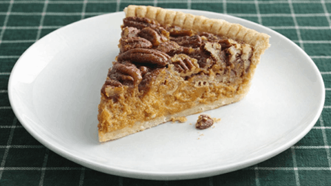 Pumpkin Pecan Pie