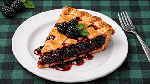 Quick and Easy Blackberry Pie