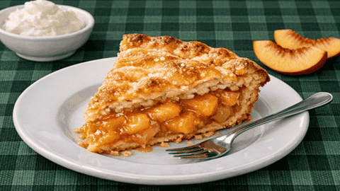 Quick and Easy Peach Pie