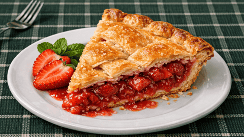 Quick and Easy Strawberry Pie