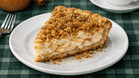 Creamy Apple Custard Pie