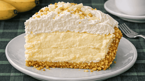 Fluffy Banana Cream Pie