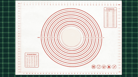 Silicone Pie Crust Rolling Mat