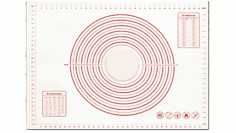 Silicone Pie Crust Rolling Mat