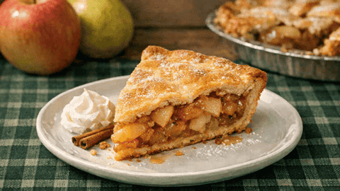 Classic Apple Pear Pie