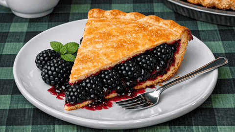 Classic Blackberry Pie
