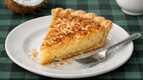 Coconut Chess Pie
