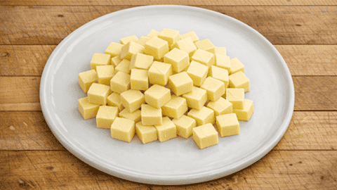 Cubed Butter