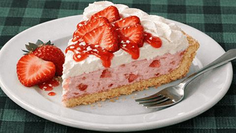 Easy Strawberry Cream Pie Recipe