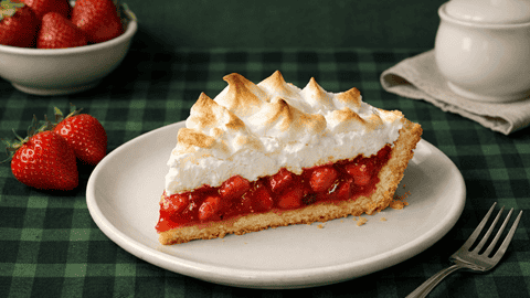 Easy Strawberry Meringue Pie