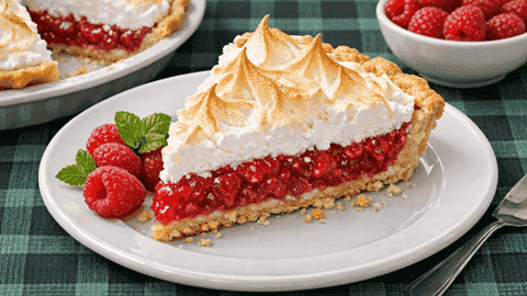 Easy Raspberry Meringue Pie
