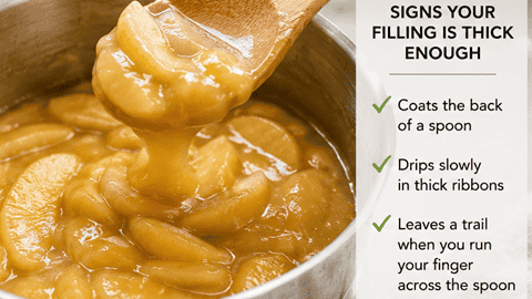 Signs of Thick Pie Filling