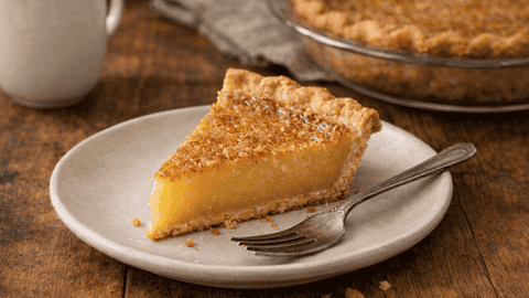 Slice of Classic Chess Pie