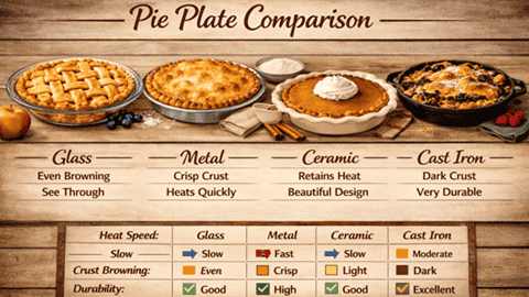 Types of Pie Plates